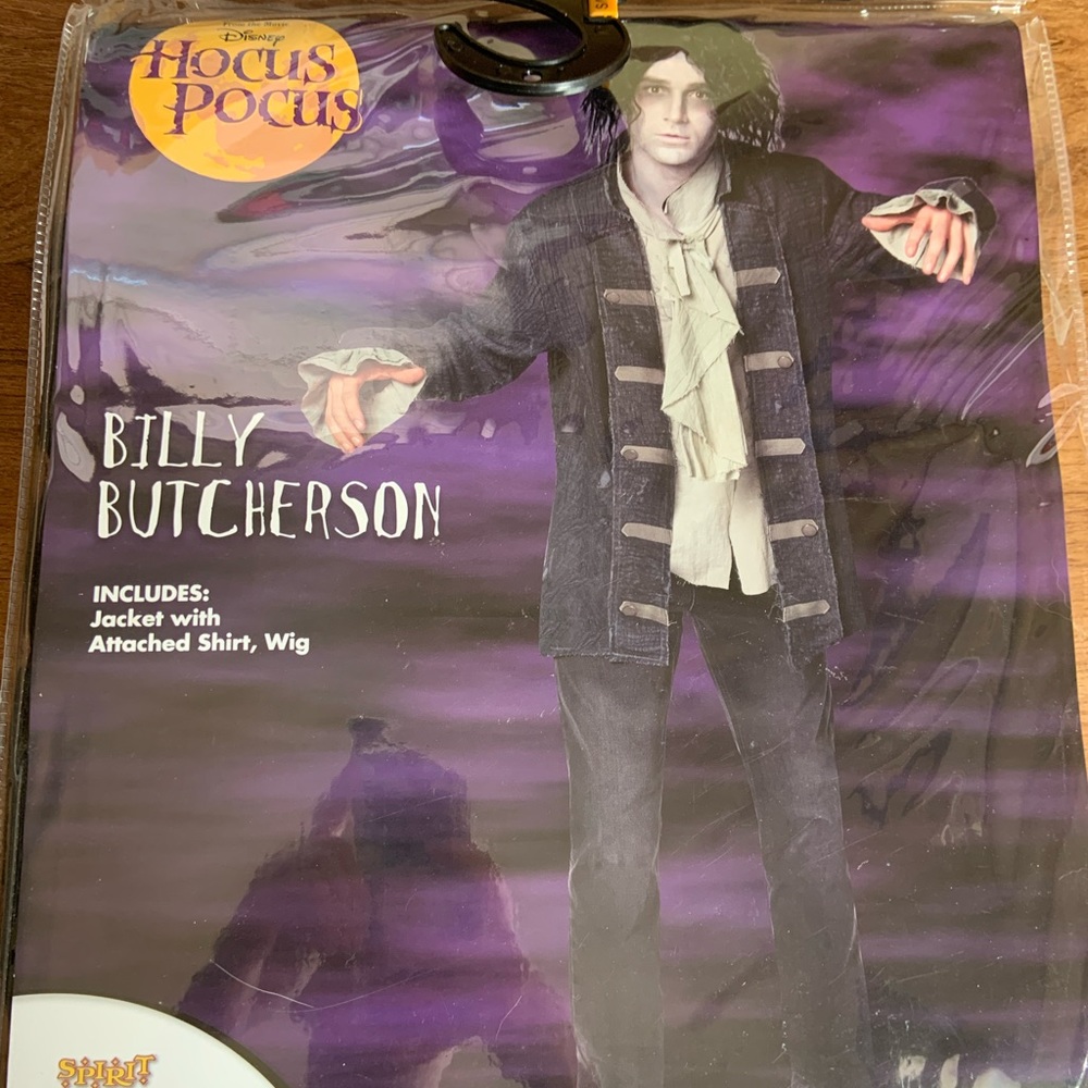 Billy Butcherson Halloween Costume from Spirit NWT
